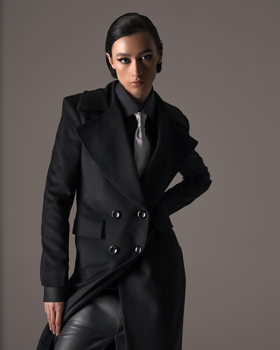 Virgin wool women coat
