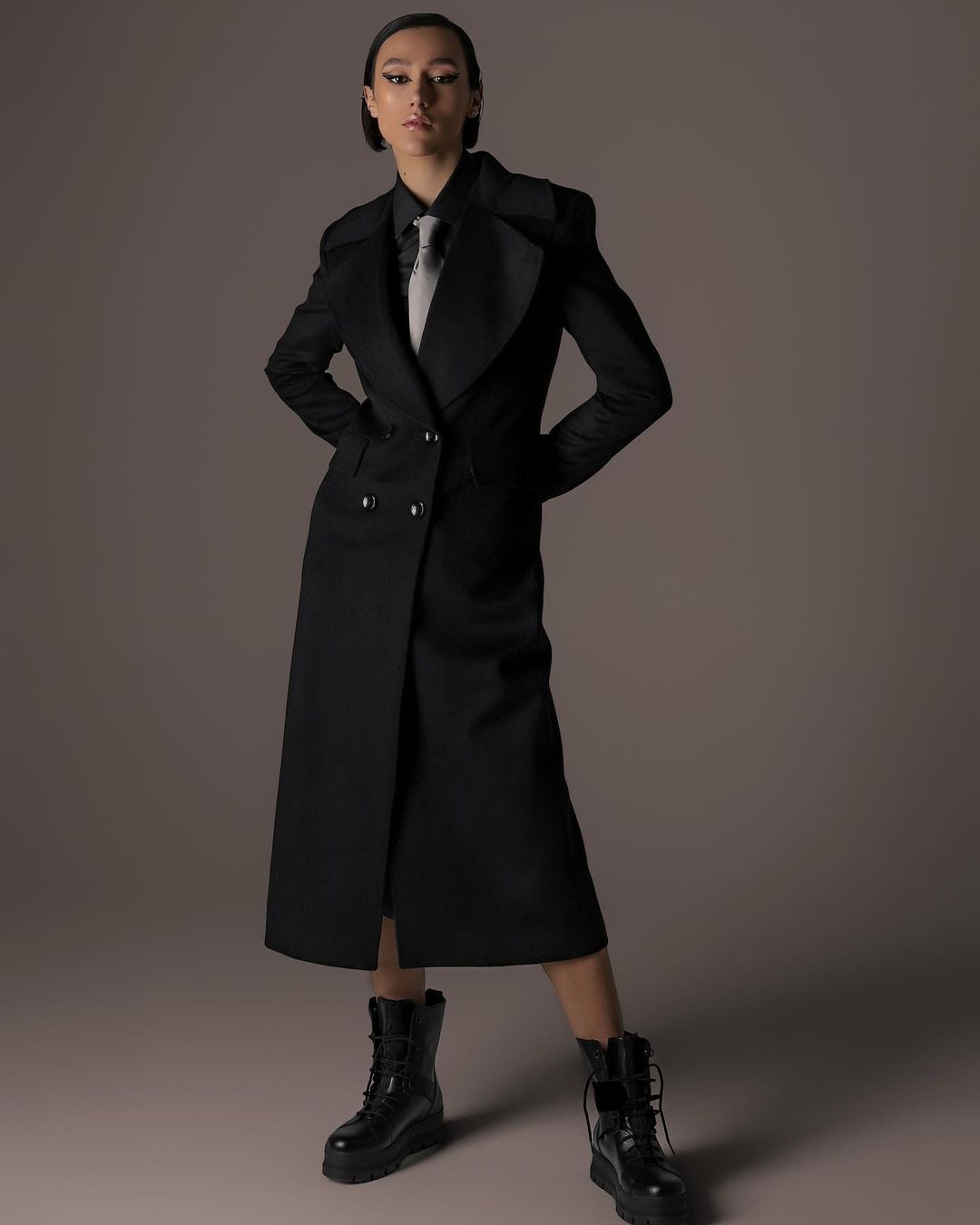 Virgin wool women coat