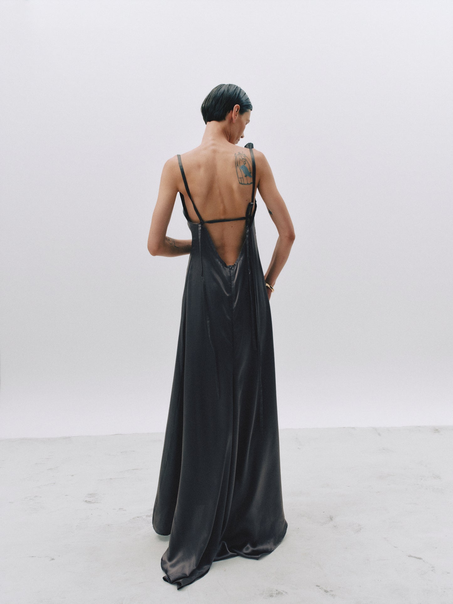 Silk dress