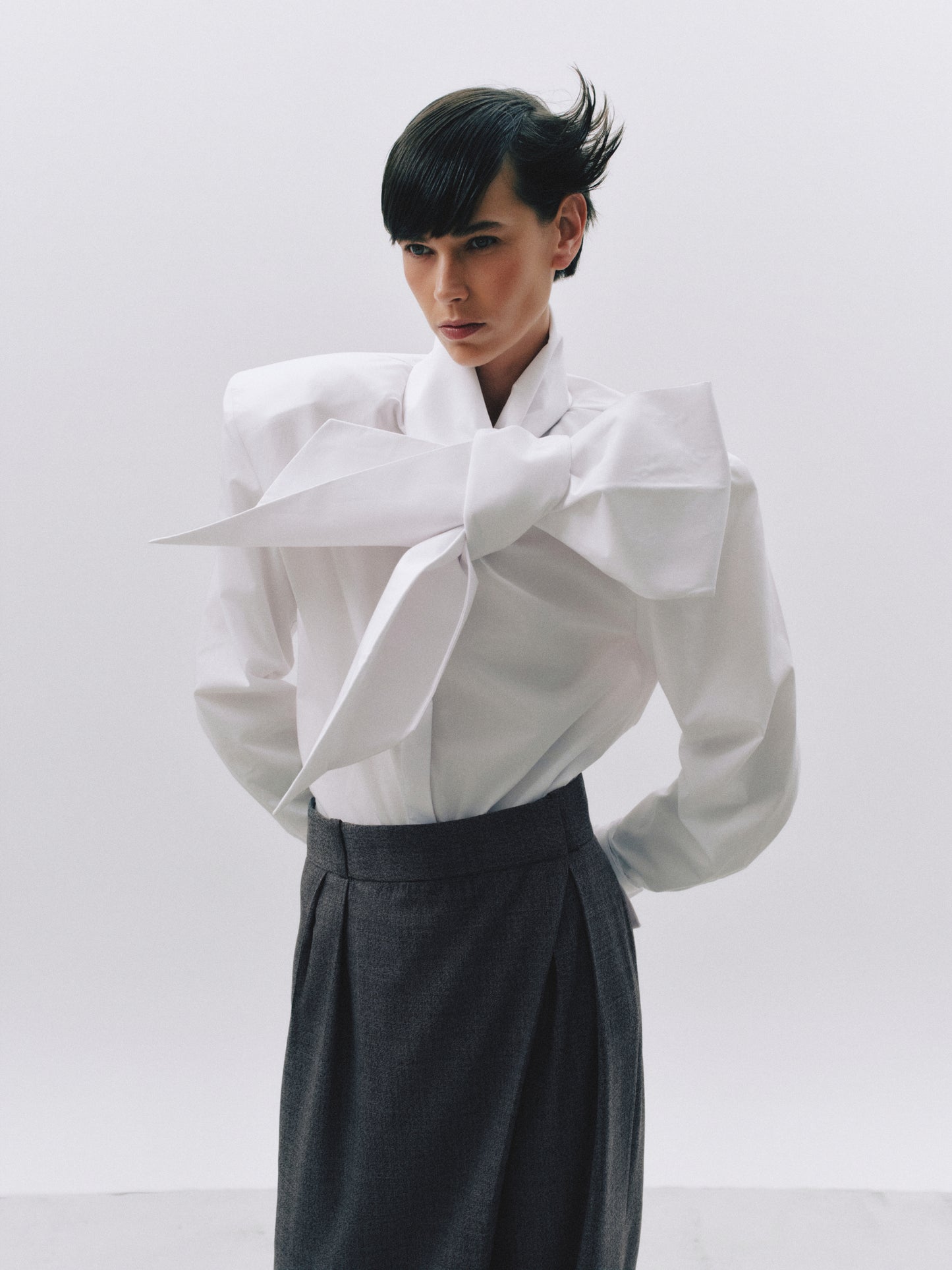 Oversized Bow Shirt