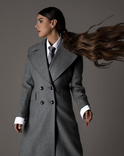 Cashmere women coat